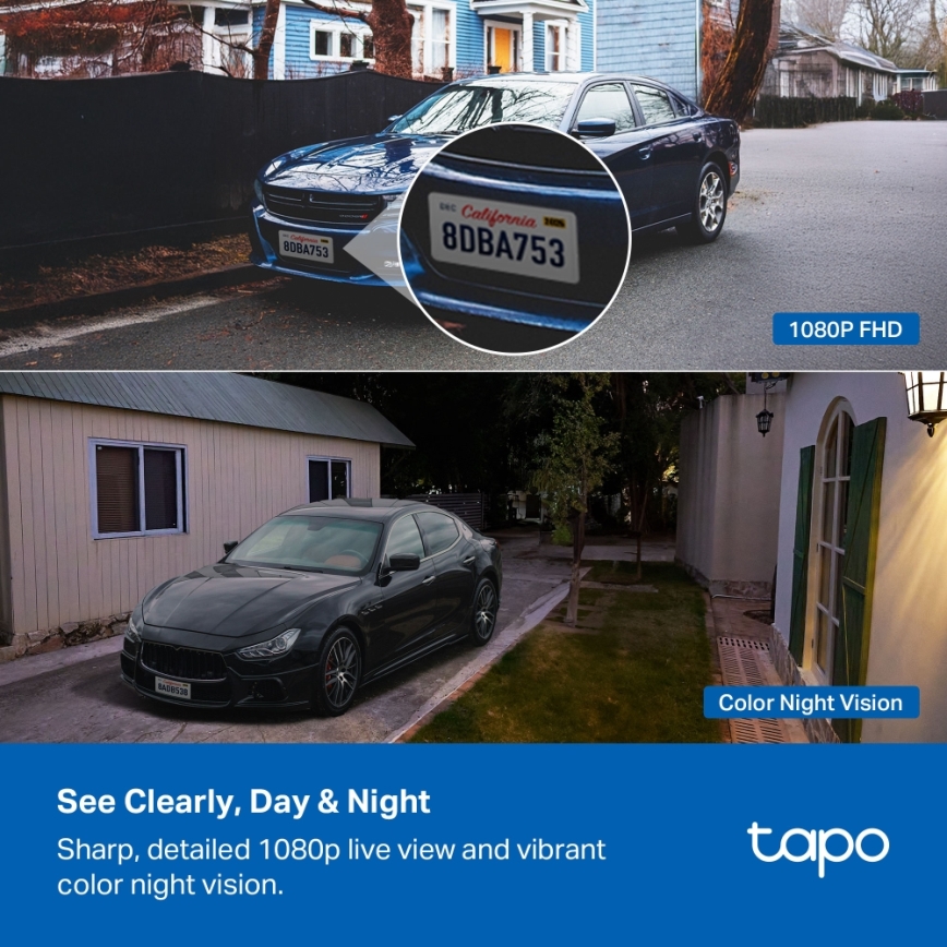 TP-Link - Nutikas päikesetoitega kaamera 5200 mAh 5V IP65 Wi-Fi