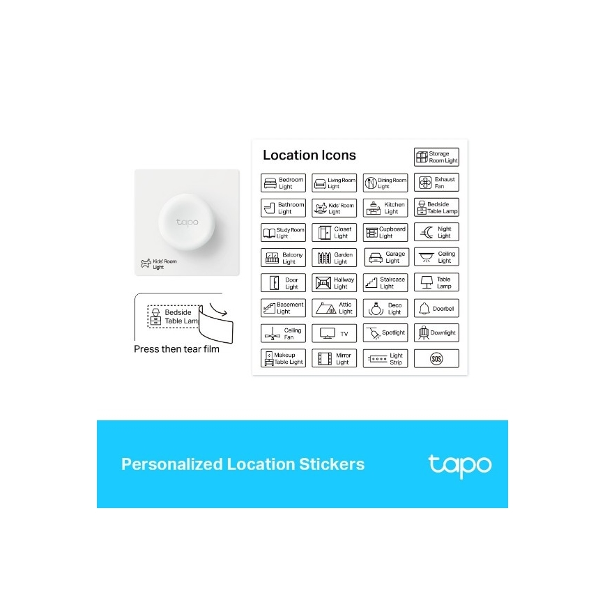 TP-Link - Nutikas puutehämardaja 1xCR2032