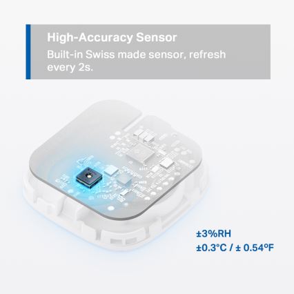 TP-Link - nutikas temperatuuri- ja niiskuseandur 1xCR2450 Wi-Fi