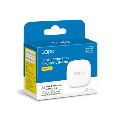 TP-Link - nutikas temperatuuri- ja niiskuseandur 1xCR2450 Wi-Fi