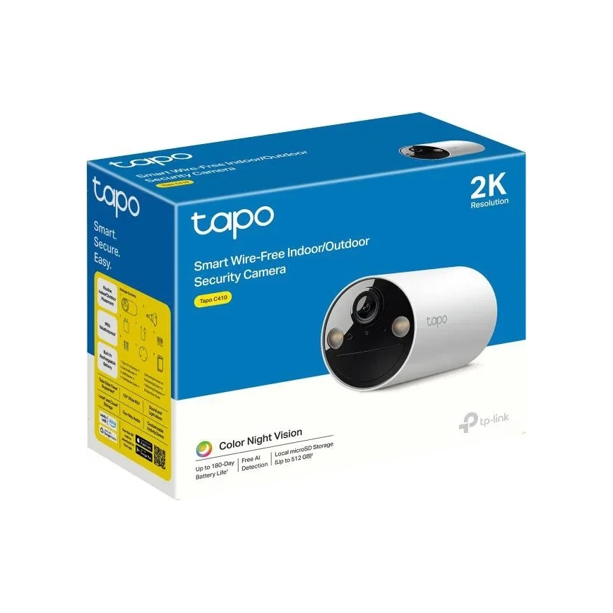 TP-Link - Nutikas välikamera IP65 Wi-Fi Tuya