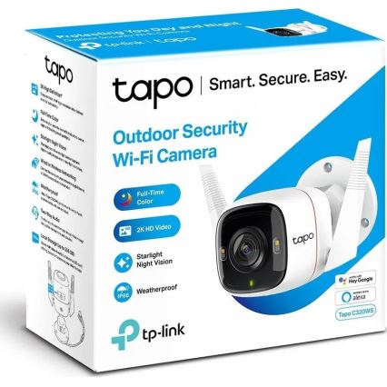 TP-Link - Nutikas välikaamera anduriga IP66 Wi-Fi