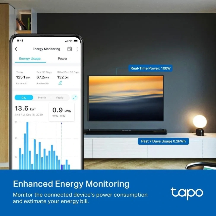 TP-Link - Nutipistik E MATTER 3680W Wi-Fi