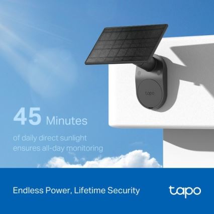 TP-Link - päikeseenergial töötav välikaamera anduriga, IP65, Wi-Fi