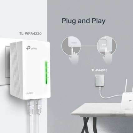 TP-Link - Powerline Wi-Fi stardikomplekt