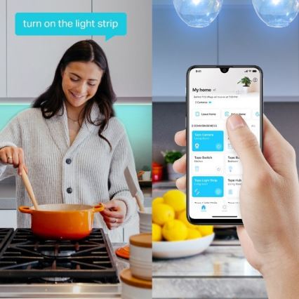 TP-Link - RGBW LED-riba, hämardatav, 5 m, 20,5 W, 230 V, Wi-Fi