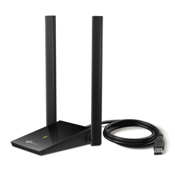 TP-Link - Traadita USB-võrguadapter kõrge võimendusega antennidega Archer T4U Plus Wi-Fi