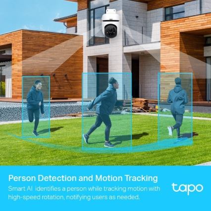 TP-Link - väliskaamera anduriga IP65 Wi-Fi
