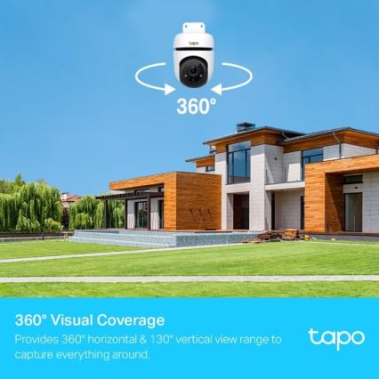 TP-Link - väliskaamera anduriga IP65 Wi-Fi