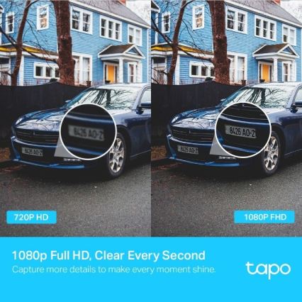 TP-Link - väliskaamera anduriga IP65 Wi-Fi