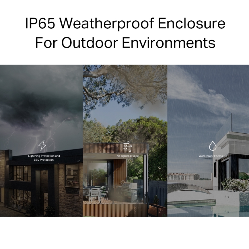 TP-Link - välitingimustesse ja siseruumidesse sobiv Wi‑Fi 6 mesh-süsteem Deco X50-Outdoor