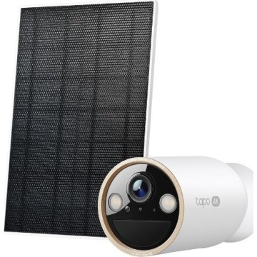TP-Link - Väljas kasutatav päikeseenergiaga kaamera anduriga, IP66, Wi-Fi