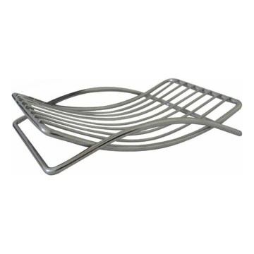 Traadist seebihoidik 9,7x13,8 cm läikiv kroom