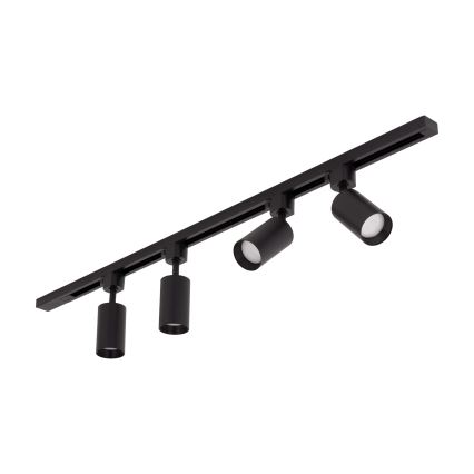 TRACER-liistsüsteemi suunatav spotvalgusti 4xGU10/10W/230V 1 m must
