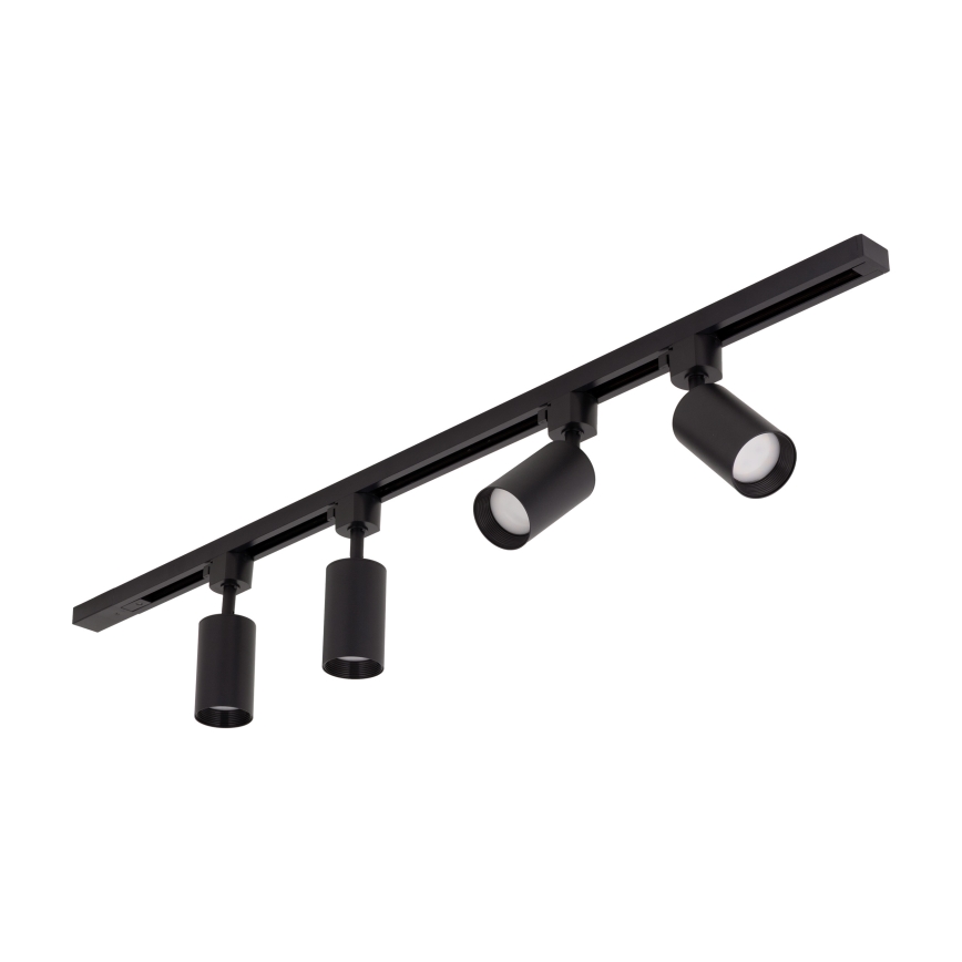 TRACER-liistsüsteemi suunatav spotvalgusti 4xGU10/10W/230V 1 m must