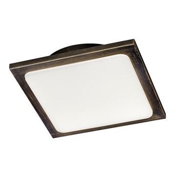 TRIO - hämardatav LED-laelamp DENVER LED/20W/230V patineeritud