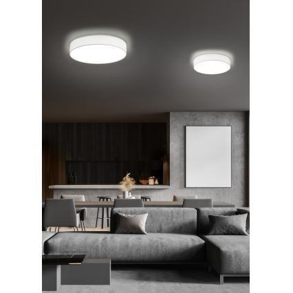 Trio - LED hämardatav laelamp LUGANO LED/22W/230V 3000K läbimõõt 40 cm valge