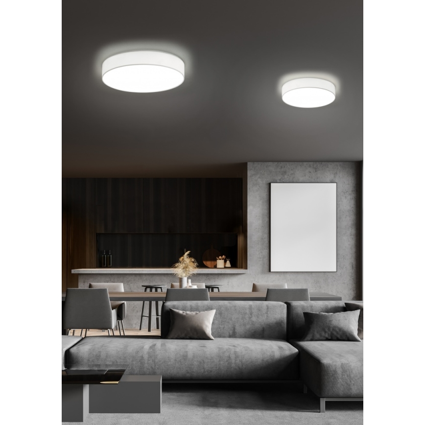 Trio - LED hämardatav laelamp LUGANO LED/22W/230V 3000K läbimõõt 40 cm valge