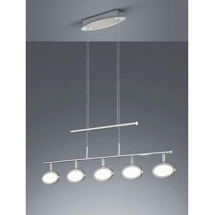 Trio - LED Lühter DUELLANT 5xLED/4,3W/230V