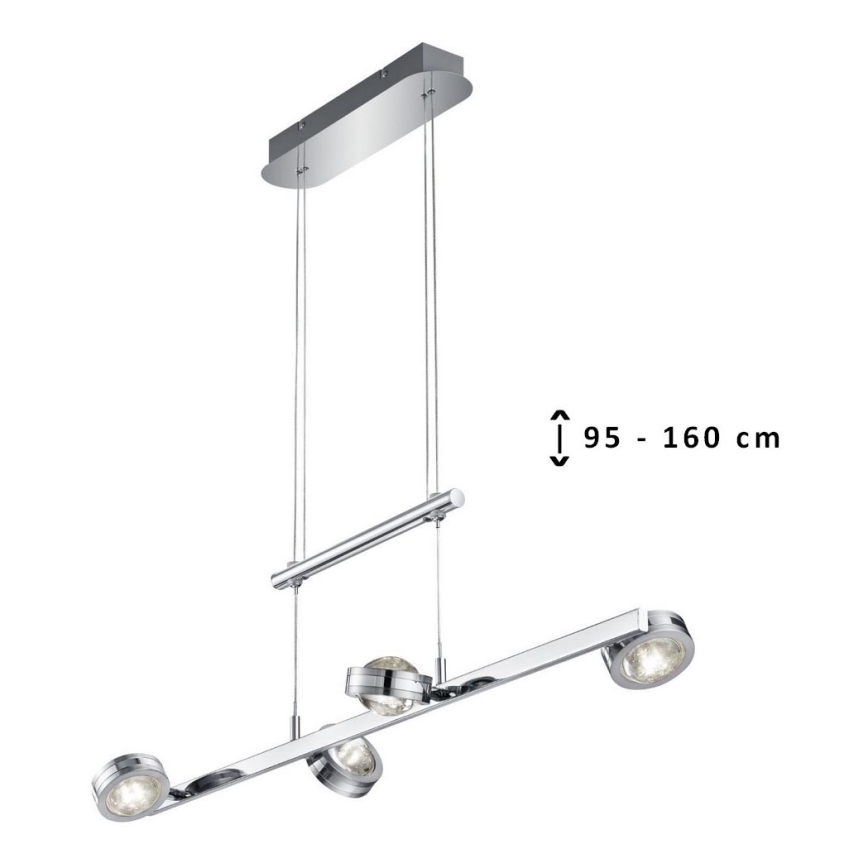 TRIO - LED Lühter LENTIL 8xLED/2,3W/230V