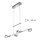TRIO - LED Lühter LENTIL 8xLED/2,3W/230V