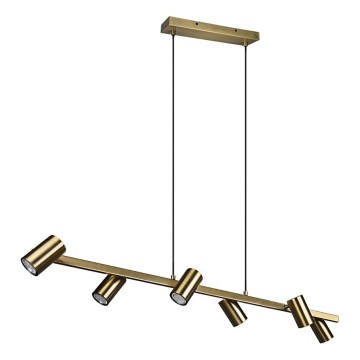 Trio - Rippvalgusti MARLEY kaabliga 6xGU10/35W/230V messing