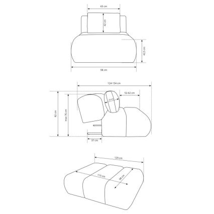 Tugitool FANO, kreemjas