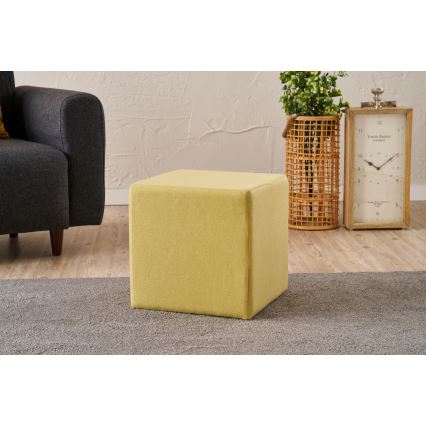 Tumba CUBI 40x40 cm, kollane