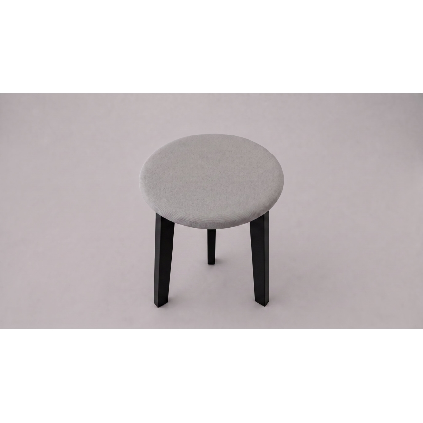 Tumba KUBE, läbimõõt 36 cm, must/hall