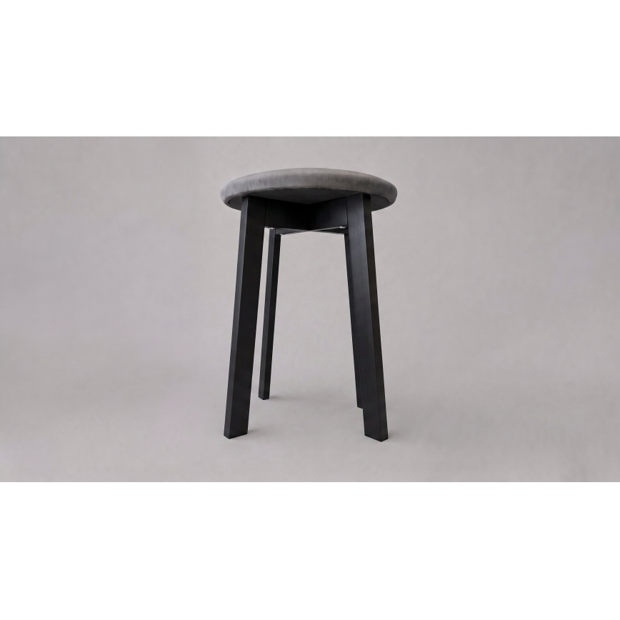 Tumba KUBE, läbimõõt 36 cm, must/hall