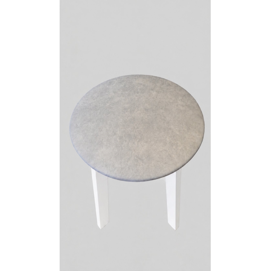 Tumba KUBE läbimõõt 36 cm valge/kreemjas