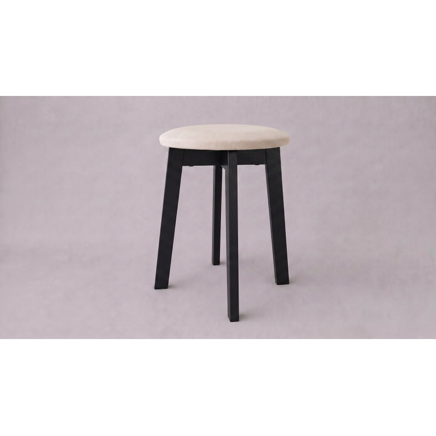 Tumba KUBE Ø 36 cm must/beež