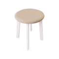 Tumba KUBE Ø 36 cm valge/beež