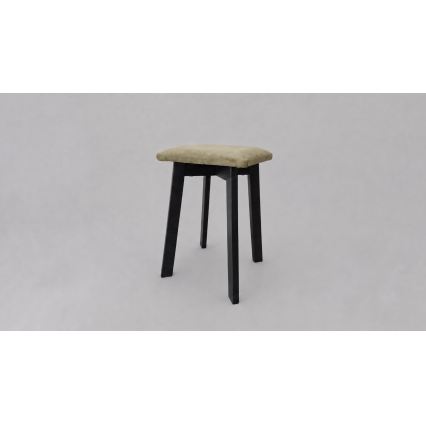 Tumba LUBE 36x36 cm must/roheline