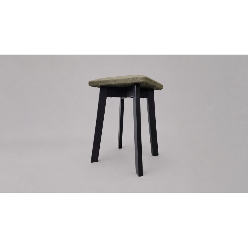 Tumba LUBE 36x36 cm must/roheline