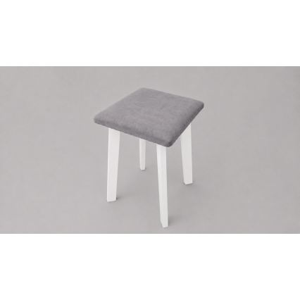 Tumba LUBE 36x36 cm valge/hall
