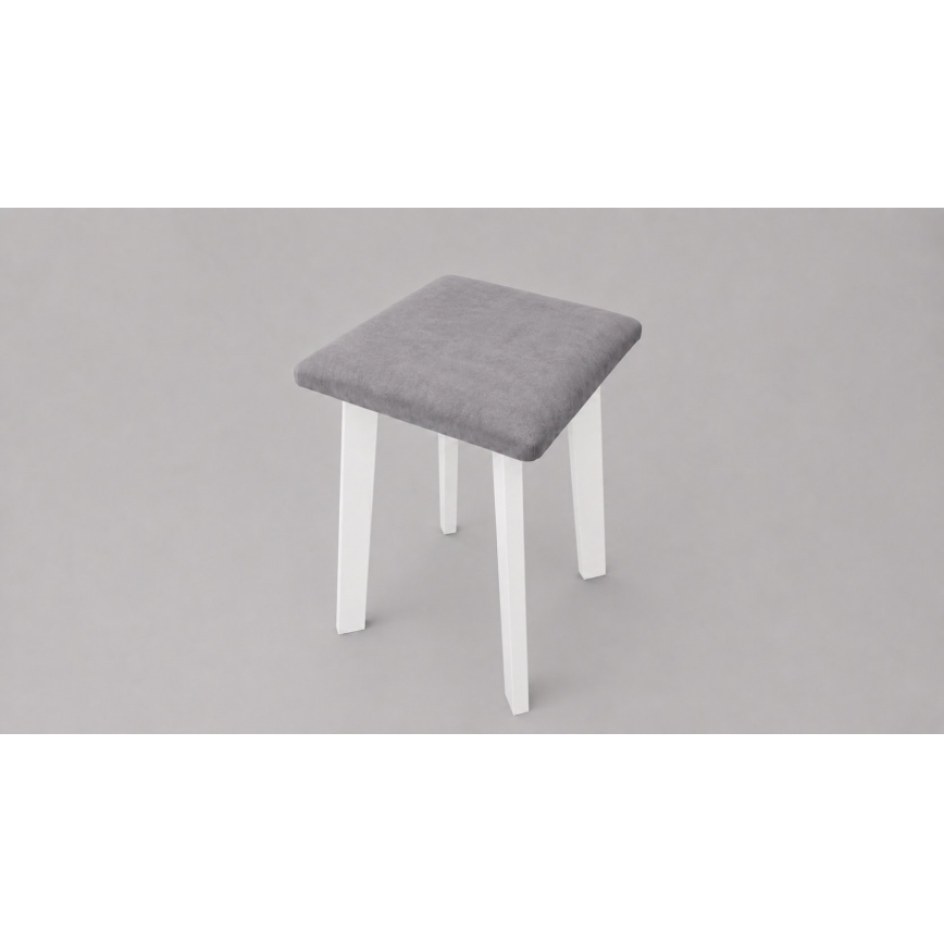 Tumba LUBE 36x36 cm valge/hall