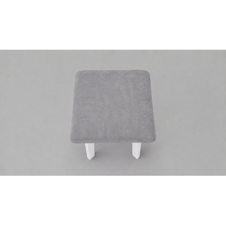 Tumba LUBE 36x36 cm valge/hall