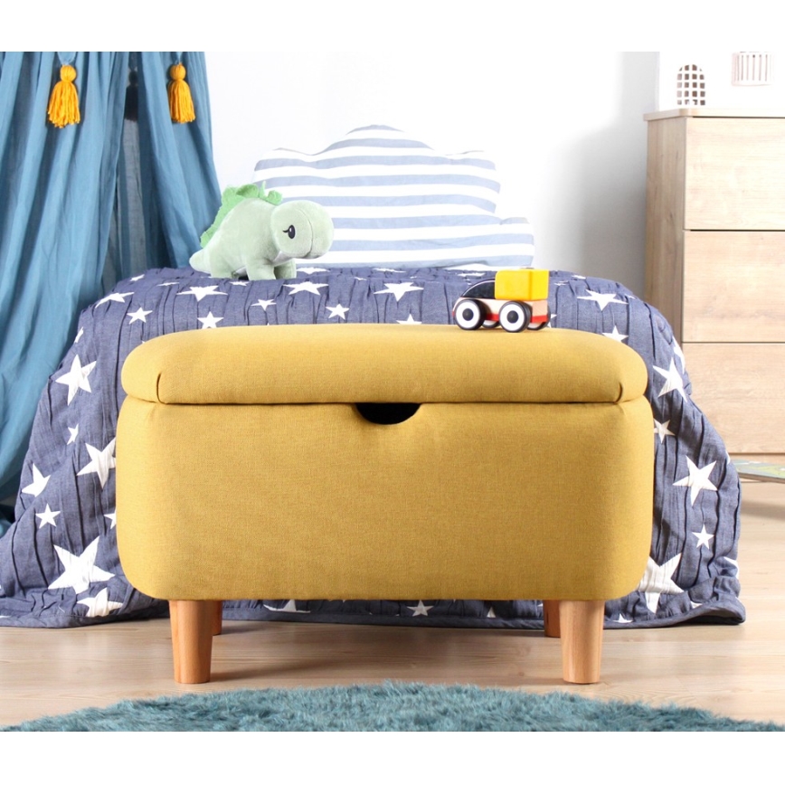 Tumba PIXI 37x61 cm kollane