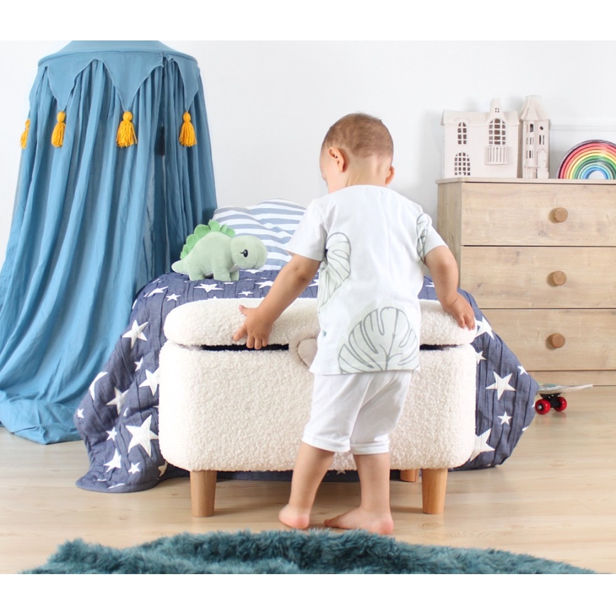 Tumba PIXI 37x61 cm valge