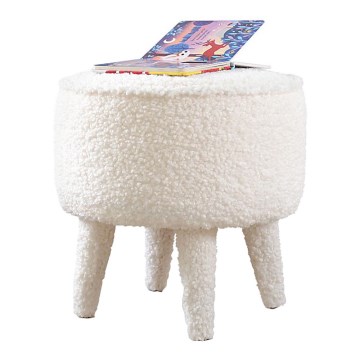 Tumba PIXI, läbimõõt 38 cm, valge
