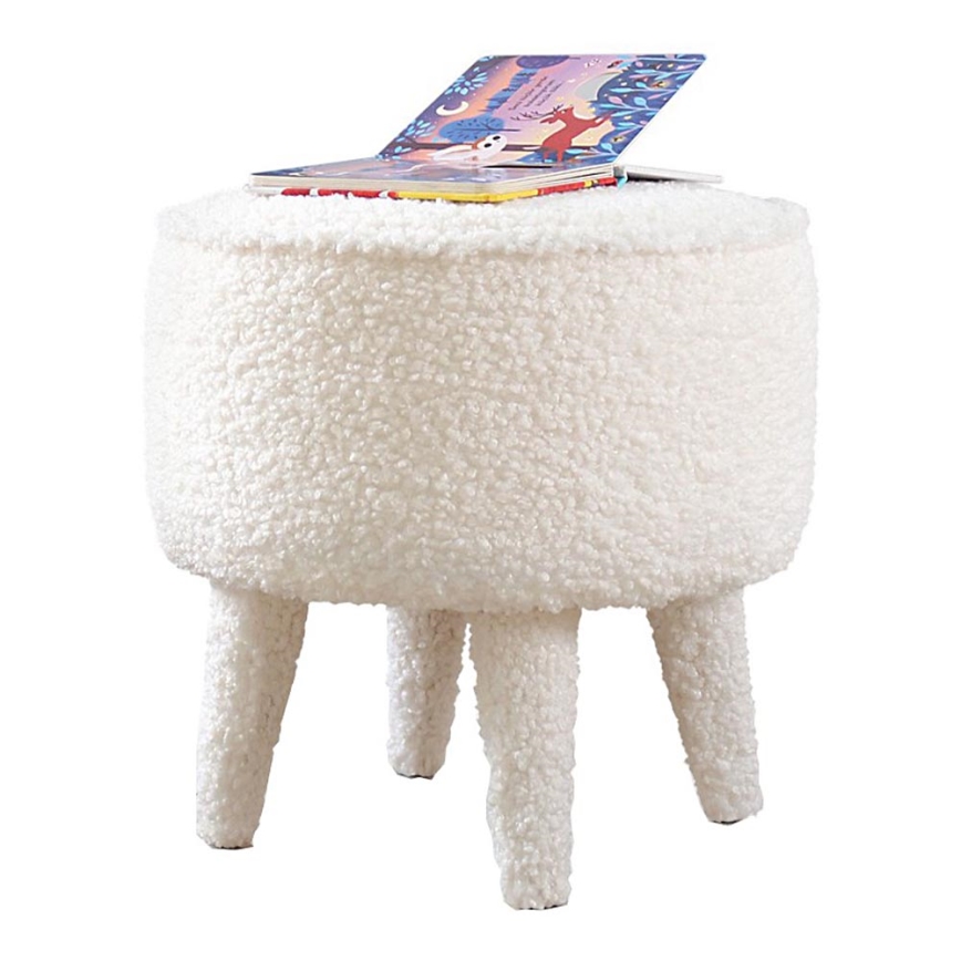 Tumba PIXI, läbimõõt 38 cm, valge