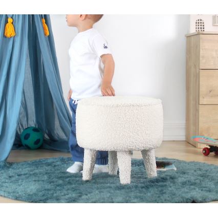 Tumba PIXI, läbimõõt 38 cm, valge