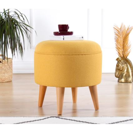 Tumba PIXI, Ø 40 cm, kollane