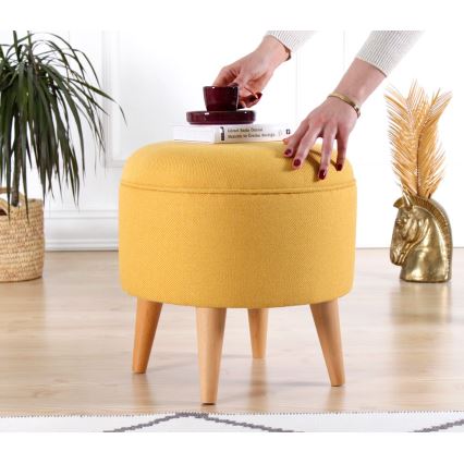 Tumba PIXI, Ø 40 cm, kollane