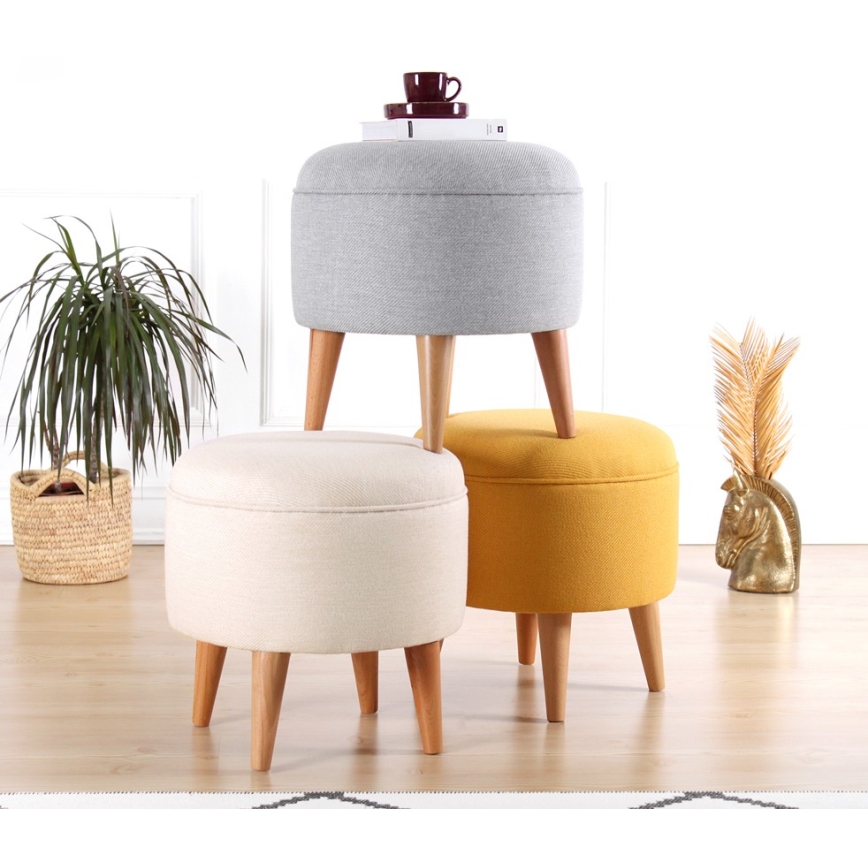Tumba PIXI, Ø 40 cm, kollane