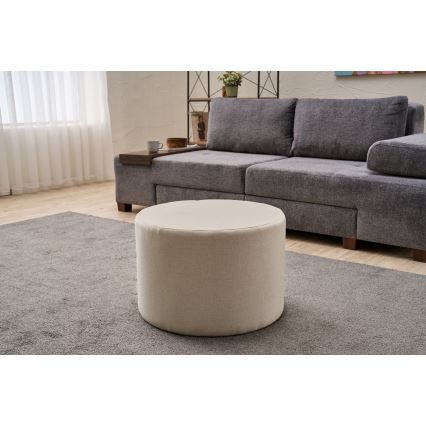 Tumba RABO Ø 58 cm, kreemjas