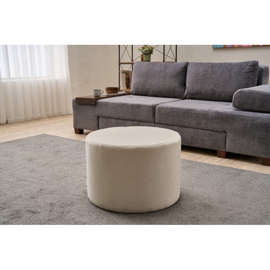 Tumba RABO Ø 58 cm, kreemjas