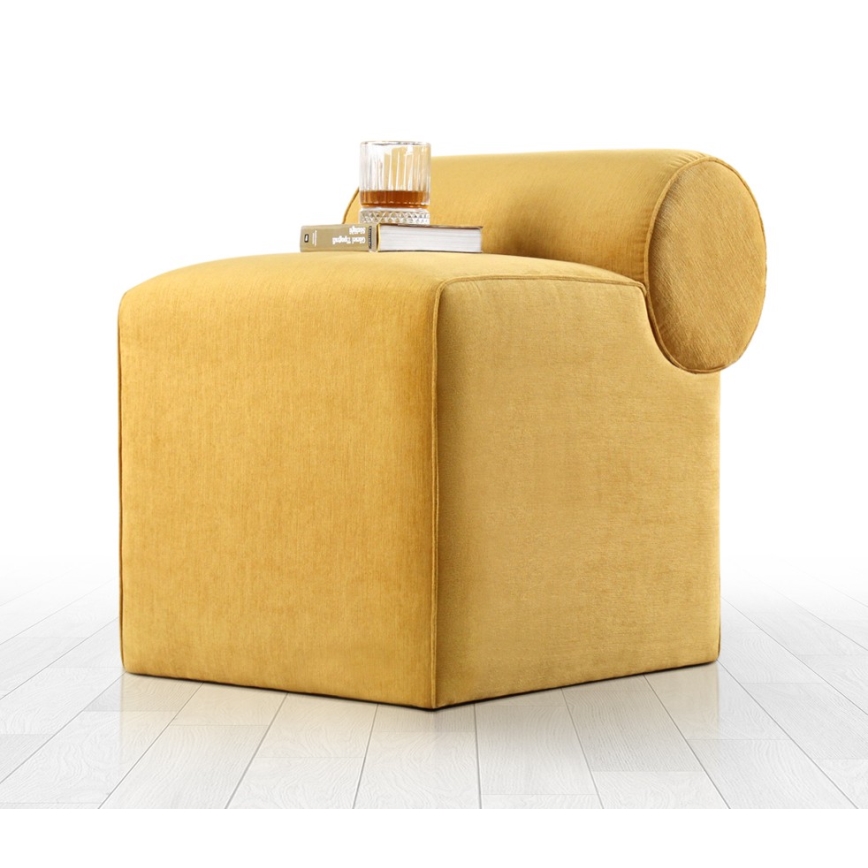 Tumba TIKI 47x45 cm kollane