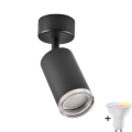 TURYN 1xGU10/6,5W/230V 2700-6500K Wi-Fi dimmable LED RGBW vannas gaismeklis melns